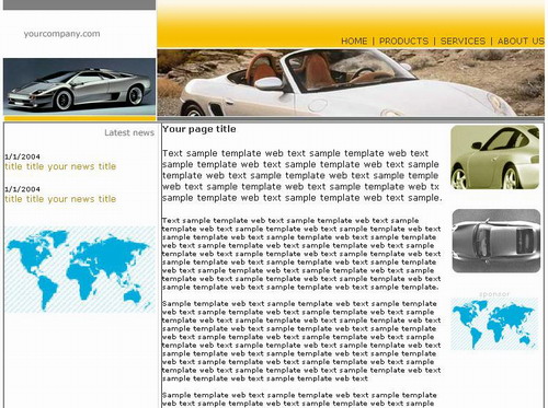 Web Templates - HTML designs, website graphics and web page backgrounds