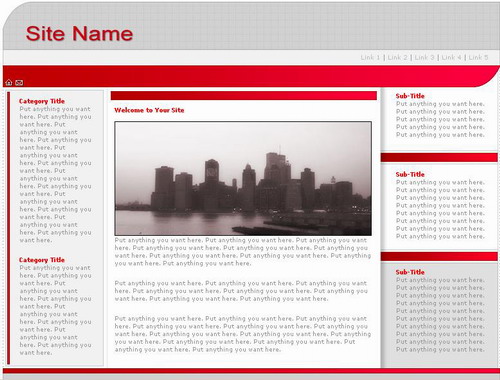 Web Templates - HTML designs, website graphics and web page backgrounds