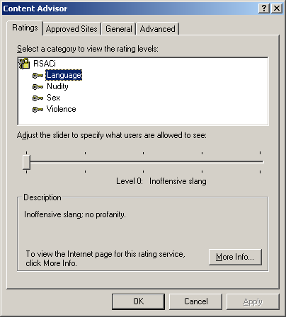 Internet Explorer - Podešavanje