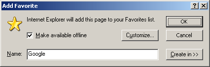 Internet Explorer - Podešavanje