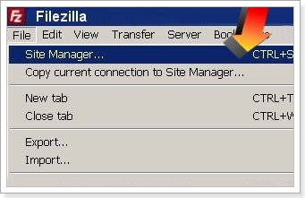 Rad u FileZilla klijentu