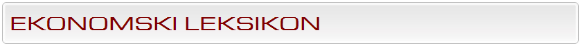 EKONOMSKI LEKSIKON