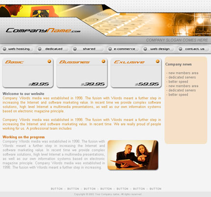 PRIMJER WEB STRANICE